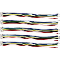  6 Pin 1.25mm Single Head DuPont Terminal Wire