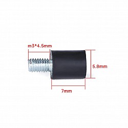 12Pcs M3 7*4.5mm Anti-Vibration Fixed Screws