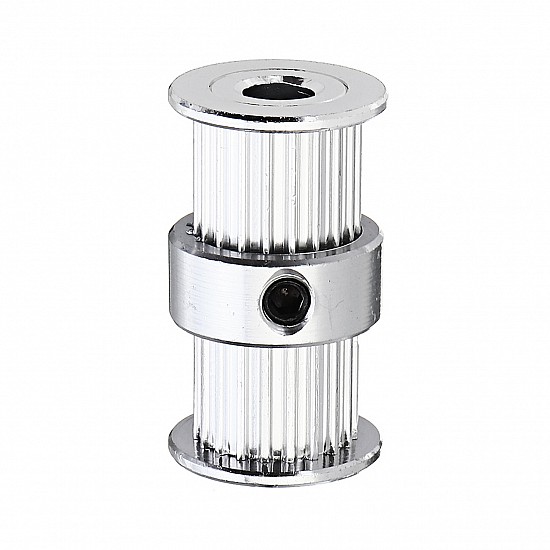 20 Tooth 5mm Bore GT2 Double Head Timing Aluminum Pulley 20 Tooth 5mm Bore GT2 Double Head Timing Aluminum Pulley