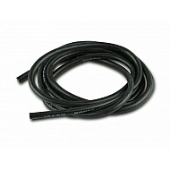 14AWG High Quality Black Silicon Wire - 1 Meter