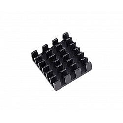 3 in 1 Black Aluminum Heatsink for Raspberry Pi 3/4