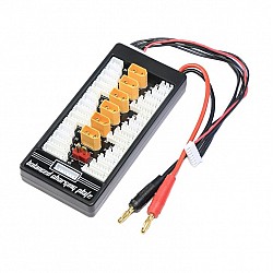 4mm Banana Connector-XT60 Plug 2-6S Lipo Battery Parallel Charging Board