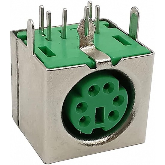 6P Green PS-2 Socket for Keyboard and Mouse 6P Green PS-2 Socket for Keyboard and Mouse