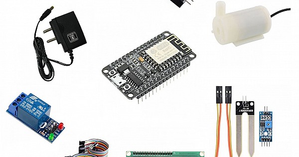 Automatic plant watering system using ESP32 board and Soil Moisture ...