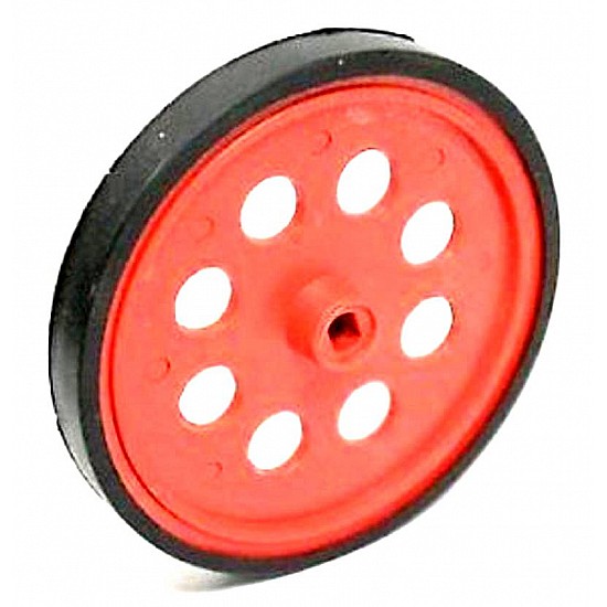 BO Gear Motor Wheel - Red - BO Gear Motor Wheel - Red - Robot Spare Parts -