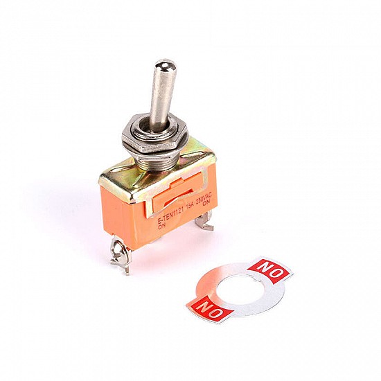 E-TEN1121 Orange 3pin 2 position Toggle Switch E-TEN1121 Orange 3pin 2 position Toggle Switch
