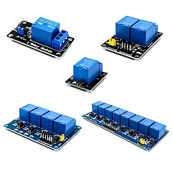 KY-019 5V 1/2/4/6/8 Channel Optocoupler Relay Module | Modules | Relay