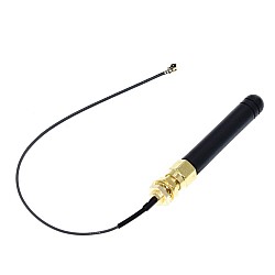 Glue Stick Antenna + SMA to IPEX Connecting Wire for SIM800L GPRS TCP IP Module | Accessories | Antenna