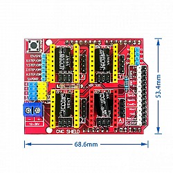 CNC Shield V3 A4988 Driver Expansion Board | Modules | Expansion
