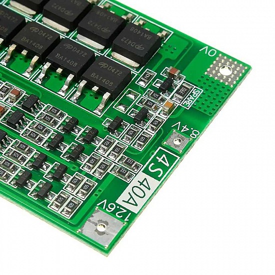 4S 14.8V 16.8V 40A 18650 Lithium Battery Protection Board | Modules | Charging