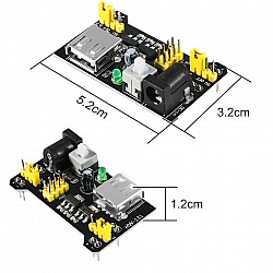 3.3V 5V MB102 Breadboard Power Supply Module | Modules | Power