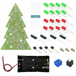 Christmas Tree LED Flash DIY Kit | Learning Kits  Kits