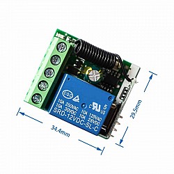 315Mhz 1 Channel Wireless Remote Control Switch | Modules | Relay