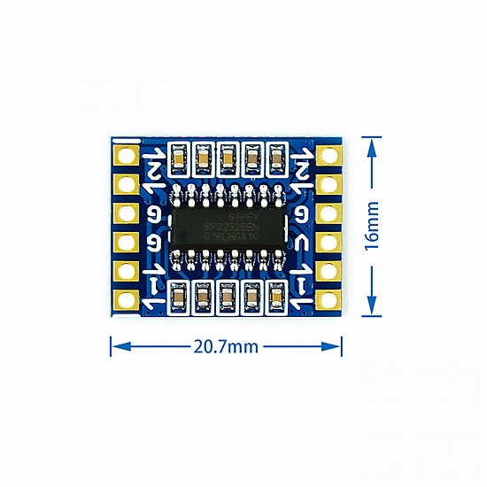 RS232 SP3232 TTL to RS232 Module | Modules | Converter/Ethernet