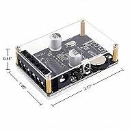 XY-P40W Stereo Bluetooth Power Amplifier Board | Modules | Power