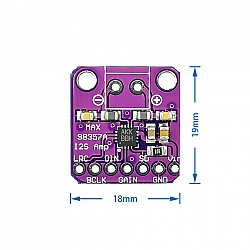 MAX98357 I2S Audio Amplifier Module | Sensors | Sound&Audio
