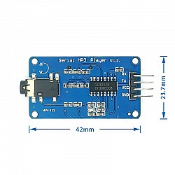 YX5300 UART TTL Serial MP3 Music Player Module compatible with YX6300 | Sensors | Sound&Audio