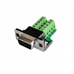 DB9 Male/Female Serial Solderless Terminals with Shell 485 Plug RS232 | Accessories | USB