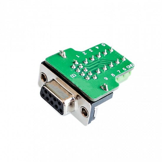 DB9 Male/Female Serial Solderless Terminals with Shell 485 Plug RS232 | Accessories | USB