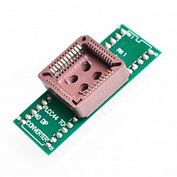 PLCC44 to DIP40 EZ Programmer Adapter Socket | Sensors | Serial/Converter