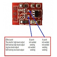 TTP223 Self Locking Touch Button Module | Sensors | Gas/Touch