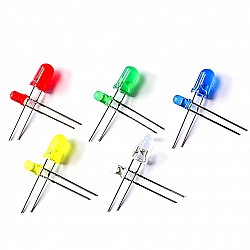 5mm 3mm LED Light-Emitting Diode Kit (10pcs For Each Color,Total 100pcs) | Accessories | Parts Pack