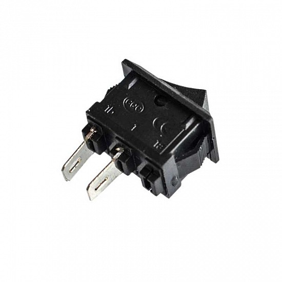 8.5*13.5MM 250VAC/3A 117S Black 2Pin Rocker Switch | Components | Switch