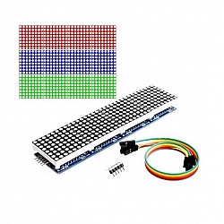 MAX7219 Microcontroller Dot Matrix Module 4 In 1 Display | Sensors | RGB/LED
