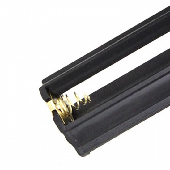 Black Cylindrical 3 AAA Battery Holder for Flashlight Lamp | Accessories | Battery Box