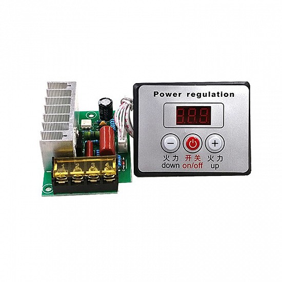 AC220V 10000W High Power Voltage Regulator Dimmer Motor Speed Controller | Modules | Control