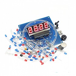 LED Display Alarm Rotary Electronic Clock DIY Kit DS1302 | Learning Kits  Kits