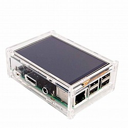 Raspberry Pi 3.5 inch LCD Touch Screen and Acrylic Case | Raspberry PI | Shell