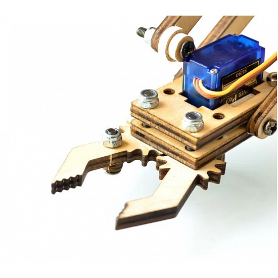 4 DOF Wooden Robot Arm Kit | Learning Kits | Robots Kits