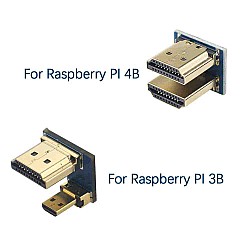 Raspberry PI 4B/3B+ Display Projector HDMI 1.4 Male to Male Revolution Bidirectional Adapter | Raspberry PI | Power Supply