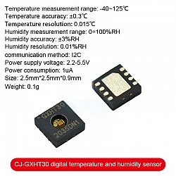 CJ-GXHT3L/GXHT30 Digital Temperature and Humidity Sensor | Sensors | Temper/Humidity