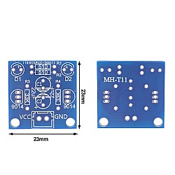 MHT11 Simple 5MM LED Flash DIY Kit | Learning Kits  Kits