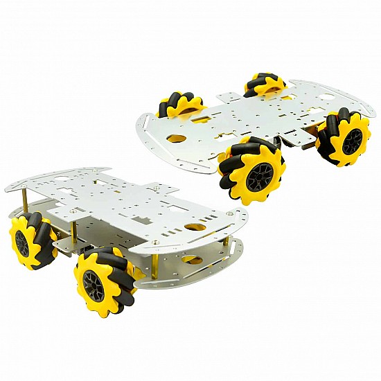 Ultrasonic Obstacle Avoidance Mecanum Wheel 4WD Smart Car | Robots | Bracket
