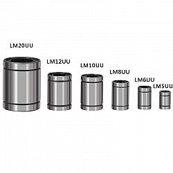 3D Printer Linear Bearing LM4/5/6/8/10/12/13/16/25UU | 3D Printer | Bearing/Coupling