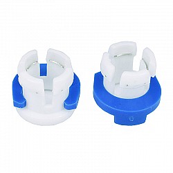 Bowden Tube Blue White Plastic Fixed Buckles 6mm | 3D Printer s