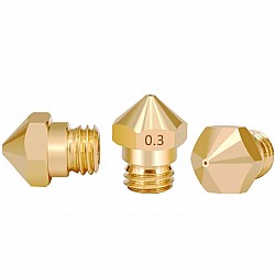 M7 Thread MK10 Brass Nozzle | 3D Printer | Nozzle