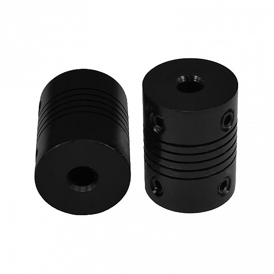 5*8 5*8 Black Elastic Coupling | 3D Printer | Bearing/Coupling