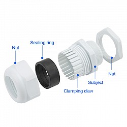 M12/M16/M20-M40 Waterproof Nylon Plastic Cable Gland Connector | Hardwares | Connector
