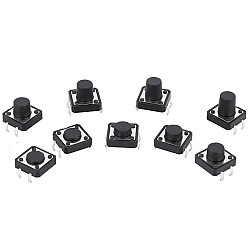 12*12*4.3/5/6/7/8/9/10/11/12mm 4Pin DIP Micro Touch Switch | Accessories