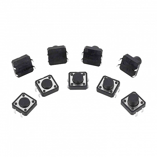 12*12*4.3/5/6/7/8/9/10/11/12mm 4Pin DIP Micro Touch Switch | Accessories