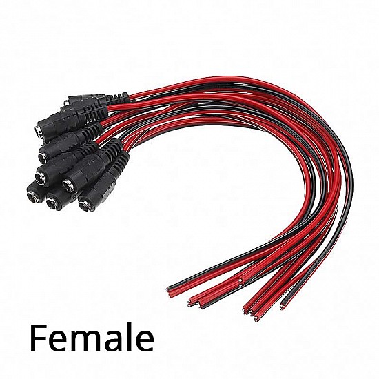 12V/24V DC Power Connecting Cable for CCTV Camera | Accessories