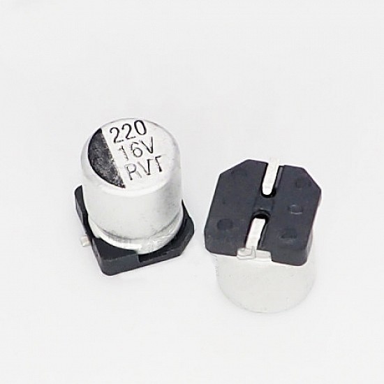 16V 10/22/33/47/100/220/470/680/1000UF SMD Aluminum Electrolytic Capacitor | Accessories