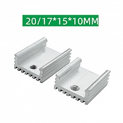 17*15*7 MM U-shaped Aluminum Heatsink | Hardwares | Heat sink