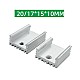 17*15*7 MM U-shaped Aluminum Heatsink | Hardwares | Heat sink
