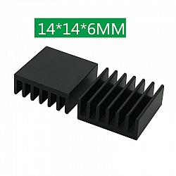 14*14*6MM Aluminium Heatsink | Hardwares | Heat sink