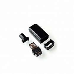 Micro USB Plug Male DIY 4-piece Set | Accessories | USB